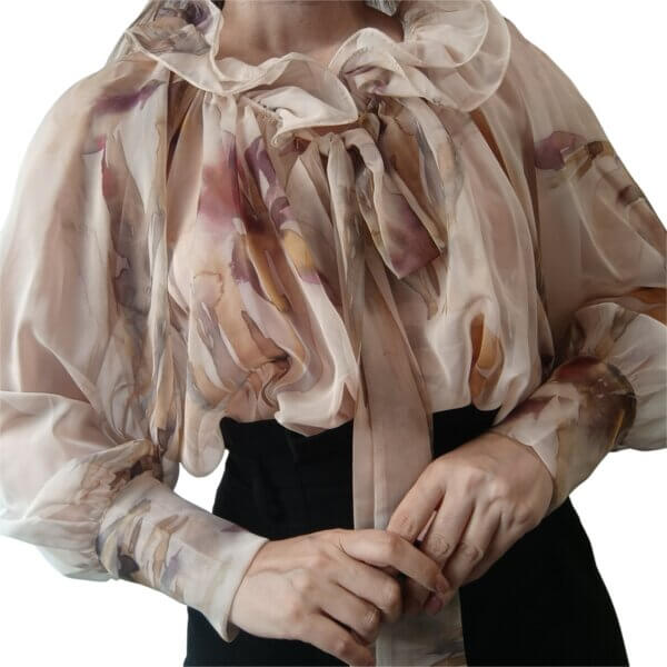 Blusa Floreale - immagine 5