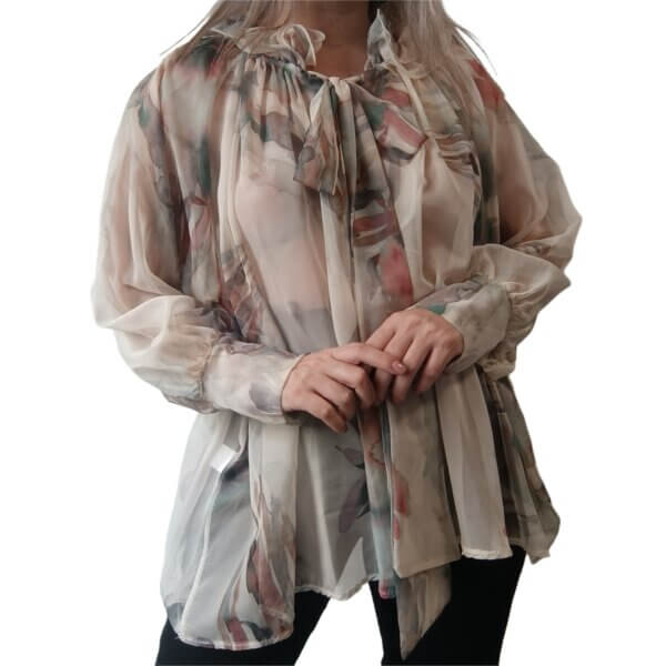 Blusa Floreale - immagine 8