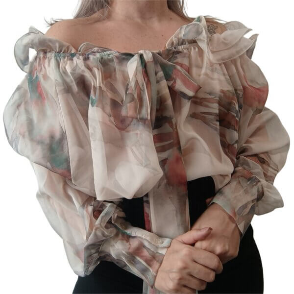 Blusa Floreale - immagine 10