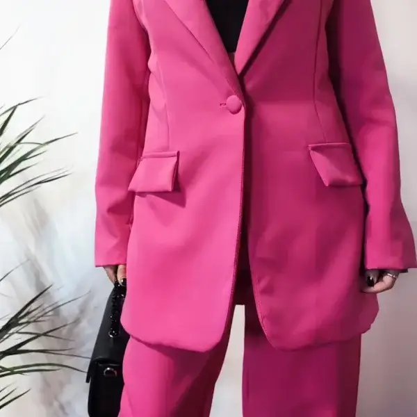 meraki online dettaglio shop rosa tailleur coordinato 5