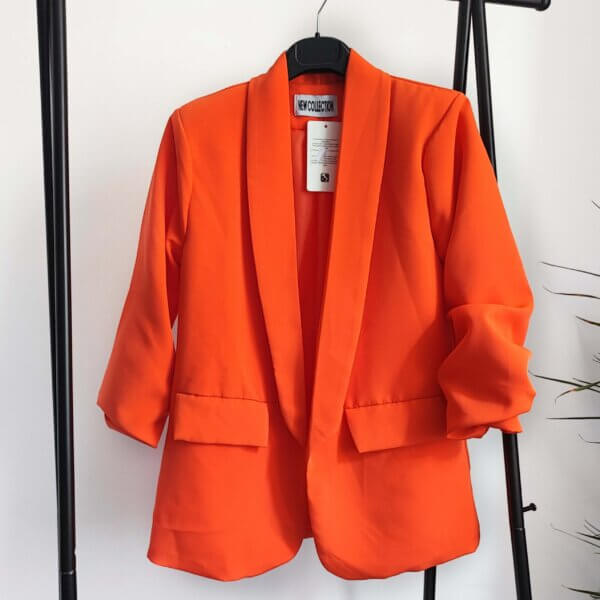 meraki online shop blazer arancione