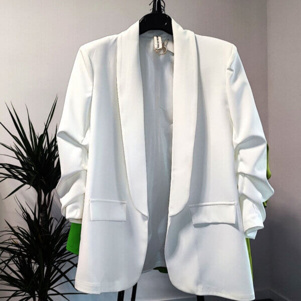 meraki online shop blazer bianco