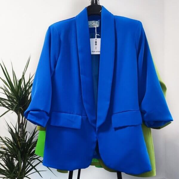 meraki online shop blazer bluelettrico
