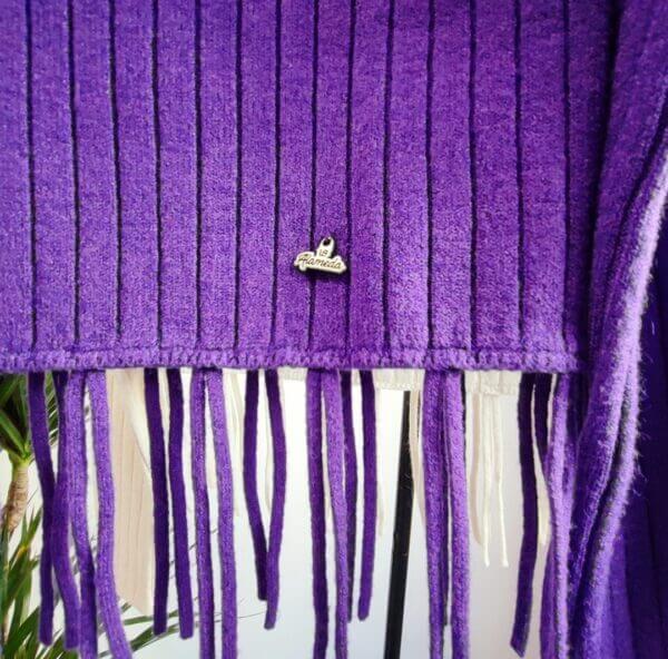 meraki online shop crop frange viola dettaglio 1