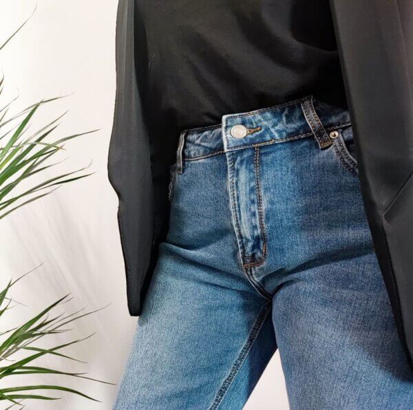 meraki online shop jeans stretti dettaglio
