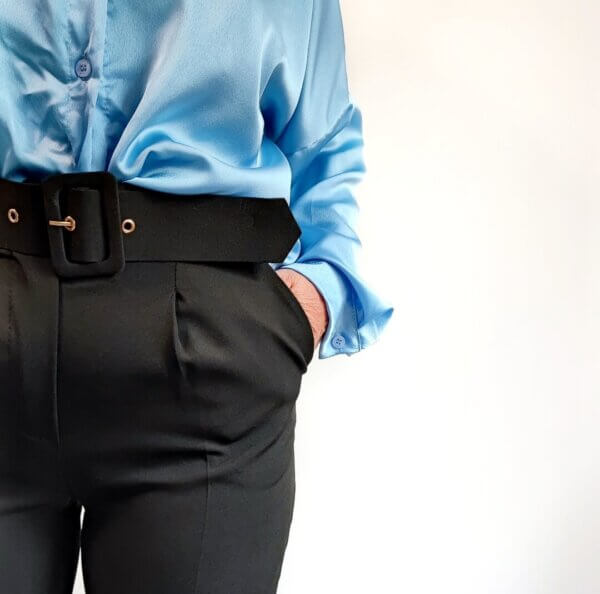 meraki online shop pantalone cintura slim nero zoom